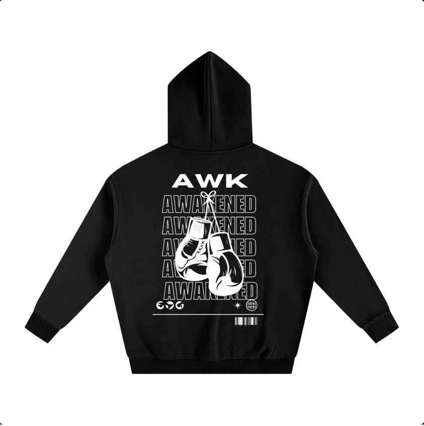 Awakened Baggy Hoodie – White